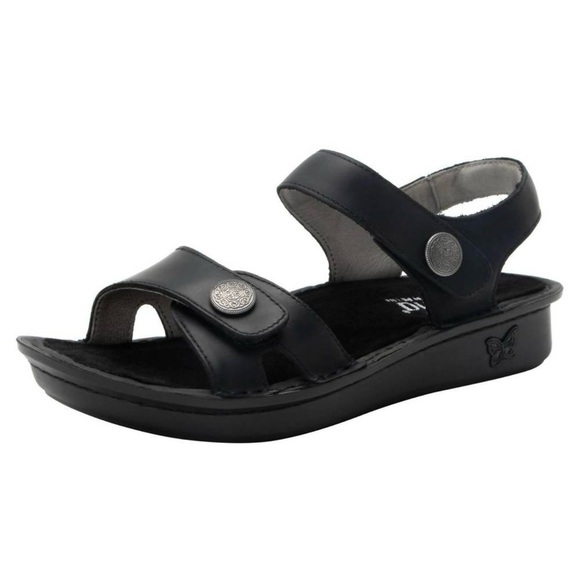 Alegria Shoes - NEW Alegria Vienna Oiled Black Sandals Women’s EU 40 US 9.5-10 Comfort